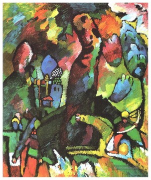 Bild mit Bogenschützen Wassily Kandinsky Ölgemälde